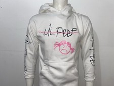 Felpa bianca con cappuccio Lil