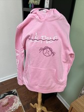 Felpa con cappuccio rosa Lil