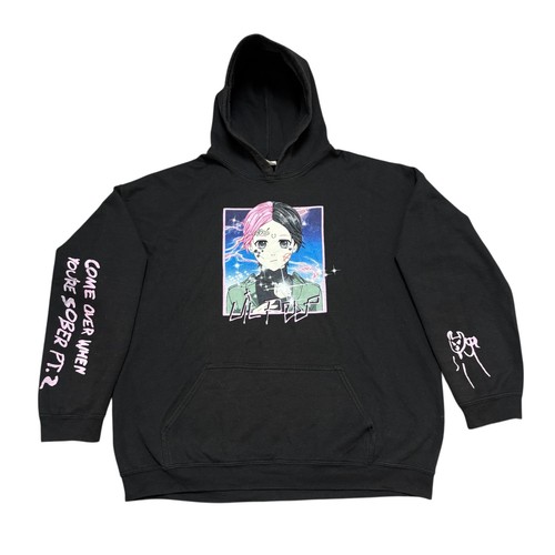 Felpa con cappuccio lil peep - felpa,