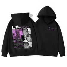 Felpa con cappuccio e zip Lil