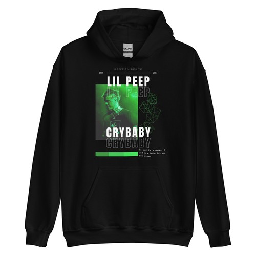 Lil peep felpa - lil, con