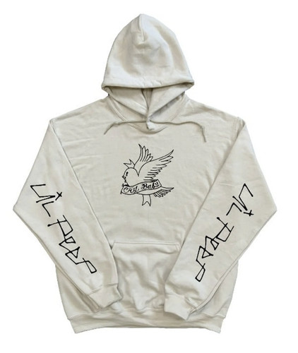 Felpa con cappuccio lil peep - cappuccio,