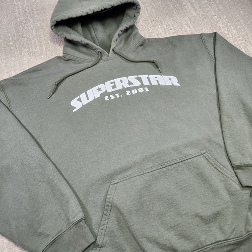 Felpa superstar uomo verde - uomo, xl
